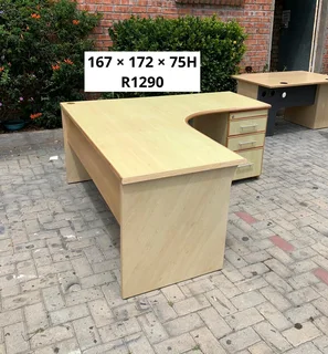L SHAPE WORK STATION DESK