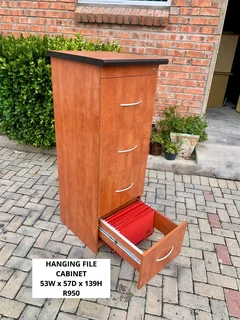 HANGING FILE FILING CABINET FOR SALE