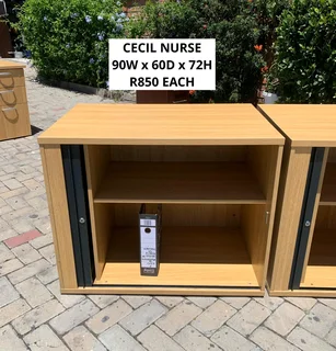 CECIL NURSE FILING STORAGE CABINETS FOR SALE