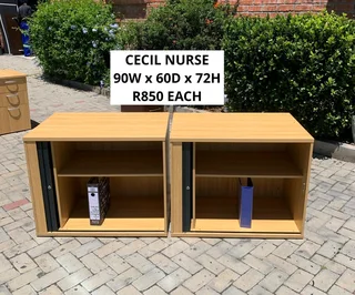 EXCELLENT QUALITY CECIL NURSE FILING STORAGE CABINETS FOR SALE