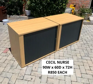 EXCELLENT QUALITY CECIL NURSE FILING STORAGE CABINETS FOR SALE