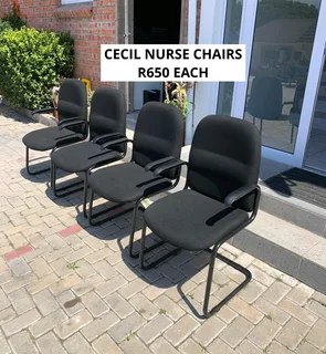 EXCELLENT QUALITY CECIL NURSE OFFICE CHAIRS FOR SALE