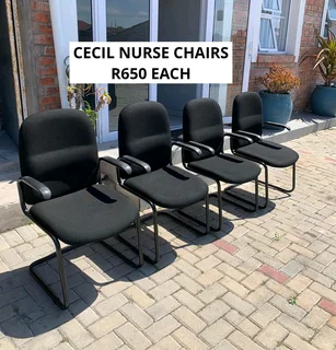 EXCELLENT QUALITY CECIL NURSE OFFICE CHAIRS FOR SALE