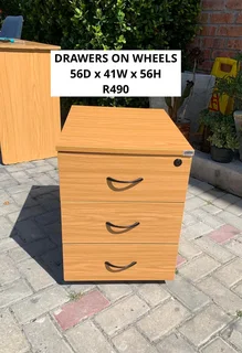 DRAW CABINET ON ROLLER WHEELS FOR SALE