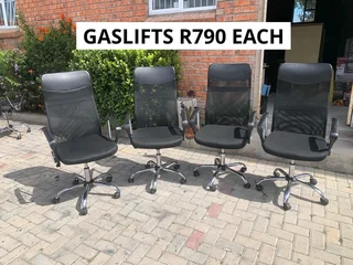 Gas Lift Height Adjustable Chairs For Sale