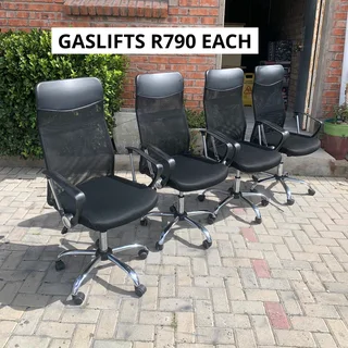 GAS LIFT HEIGHT ADJUSTABLE CHAIRS FOR SALE