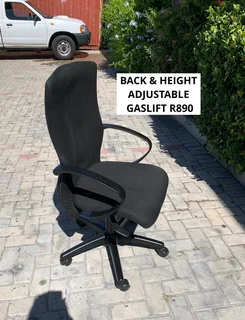 GAS LIFT HEIGHT ADJUSTABLE BACK ADJUSTABLE CHAIR