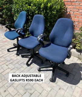 GAS LIFT HEIGHT ADJUSTABLE BACK ADJUSTABLE CHAIRS FOR SALE
