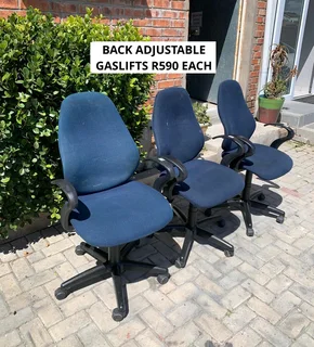 GAS LIFT HEIGHT ADJUSTABLE BACK ADJUSTABLE CHAIRS FOR SALE