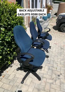 GAS LIFT HEIGHT ADJUSTABLE BACK ADJUSTABLE CHAIRS FOR SALE