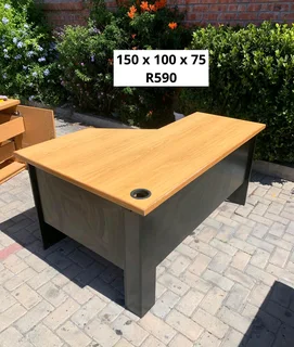 L SHAPE WORK STATION DESK FOR SALE