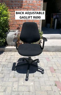 Gas Lift Height Adjustable Back Adjustable Chair