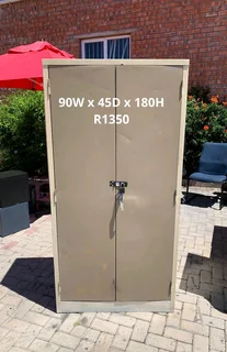 Lockable Metal Filing Storage Cupboard