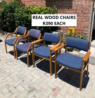 Real Wood Chairs For Sale