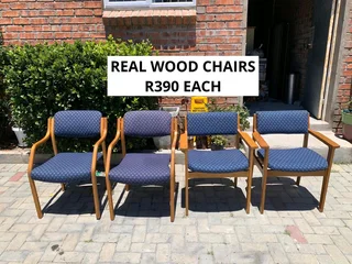 REAL WOOD CHAIRS FOR SALE