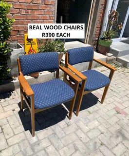 REAL WOOD CHAIRS FOR SALE