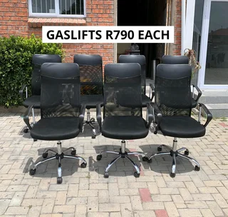 GAS LIFT HEIGHT ADJUSTABLE CHAIRS FOR SALE