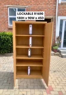 WORK STATION FILING STORAGE CUPBOARD LOCKABLE
