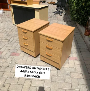DRAW CABINETS ON ROLLER WHEELS FOR SALE