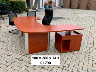 WORK STATION L SHAPE DESK FOR SALE