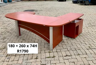 WORK STATION L SHAPE DESK FOR SALE
