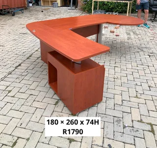 WORK STATION L SHAPE DESK