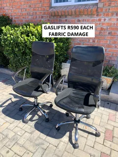 GAS LIFT HEIGHT ADJUSTABLE CHAIRS