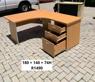 L SHAPE WORK STATION DESK