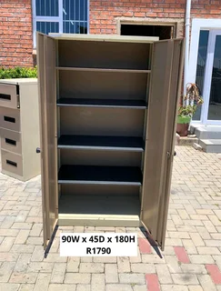 METAL FILING STORAGE CUPBOARD FOR SALE