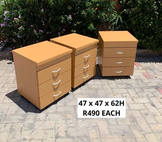 DRAW CABINETS ON ROLLER WHEELS FOR SALE