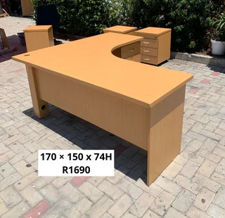 L SHAPE WORK STATION DESK