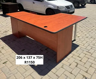 WORK STATION L SHAPE DESK FOR SALE