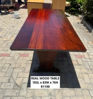 Real Wood Table For Sale