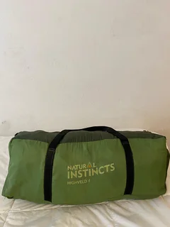 Natural Instincts Highveld 4 Dome Tent With Front Vestibule(No Poles)