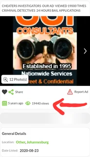 PRIVATE INVESTIGATORS 0780071412 TOP DETECTIVES SAME VODACOM CELLPHONE NUMBER 0824121149 SINCE 1994