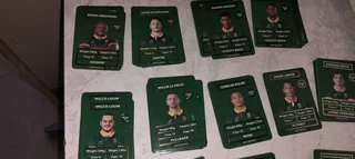 Springbok rugby cards