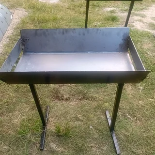 Steel plate Braaistand