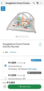 Forest Friends Activity Playmat (Unwanted Gift)