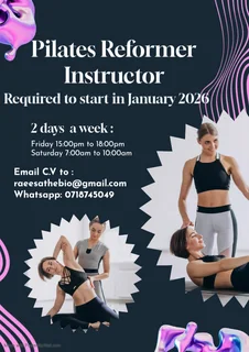 Pilates reformer Intsructor