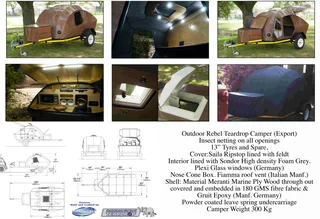 Newly built Outdoor Rebel Campers ready to go camping. Custom options available.