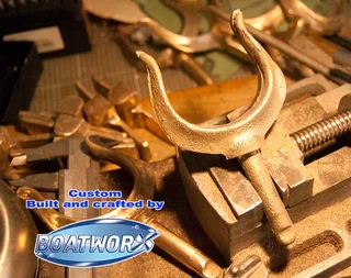 Bronze Oarlocks, American Ash Oars, Manila Puddings, Boat Covers, Seat cushions and more