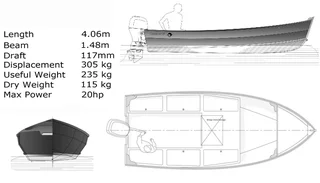 Candlefish 13 versatile fishing boat. Customised just for you. Professionally BUILT to ORDER