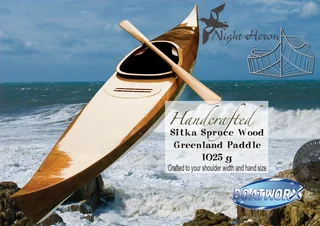 Built to order. Stich and Glue Night Heron Taking inspiration from the Inuit kayaks of Greenland