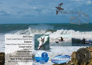 Built to order. Stich and Glue Night Heron Taking inspiration from the Inuit kayaks of Greenland