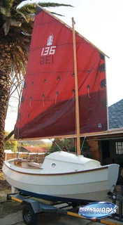 Professionally built to order Scamp 11"11'  Mini Pocket Trailer Sailer