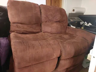 Couch 2 x Seater Brown