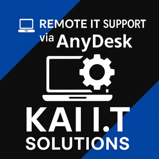 Remote KAI I.T Support – Get Help Anywhere via AnyDesk!
