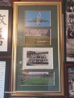 Springbok  Rugby Memorabilia 1995 World Cup winners