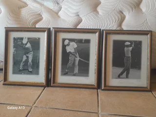 Golf memorabilia Ben Hogan photo set