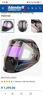 Welding helmet
